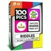 Poptacular 100 PICS Riddles Card Game Non-Collectible Card Games