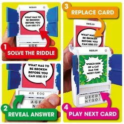 Poptacular 100 PICS Riddles Card Game Non-Collectible Card Games