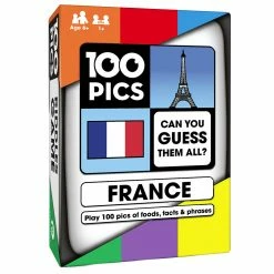 Poptacular 100 PICS France Card Game