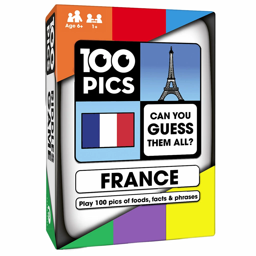Poptacular 100 PICS France Card Game 3 Poptacular 100 PICS France Card Game