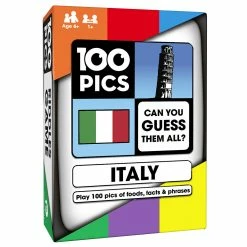 Poptacular 100 PICS Italy Card Game Non-Collectible Card Games