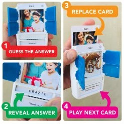 Poptacular 100 PICS Italy Card Game Non-Collectible Card Games