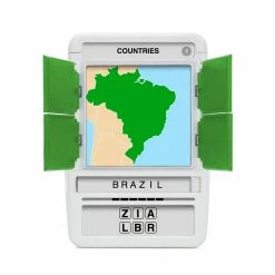 Poptacular Non-Collectible Card Games 100 PICS Countries Card Game