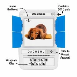 Poptacular 100 PICS Dog Breeds Card Game Non-Collectible Card Games