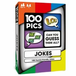 Poptacular Non-Collectible Card Games 100 PICS Jokes Card Game