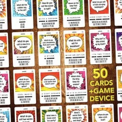 Poptacular Non-Collectible Card Games 100 PICS Jokes Card Game