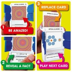 Poptacular 100 PICS Optical Illusions Card Game