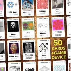 Poptacular 100 PICS Optical Illusions Card Game