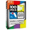 Poptacular 100 PICS US States And Capitals Card Game Non-Collectible Card Games