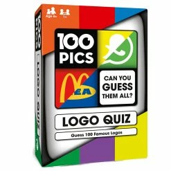 Poptacular 100 PICS Logo Quiz Card Game
