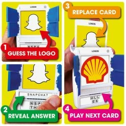 Poptacular 100 PICS Logo Quiz Card Game