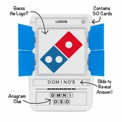 Poptacular 100 PICS Logo Quiz Card Game