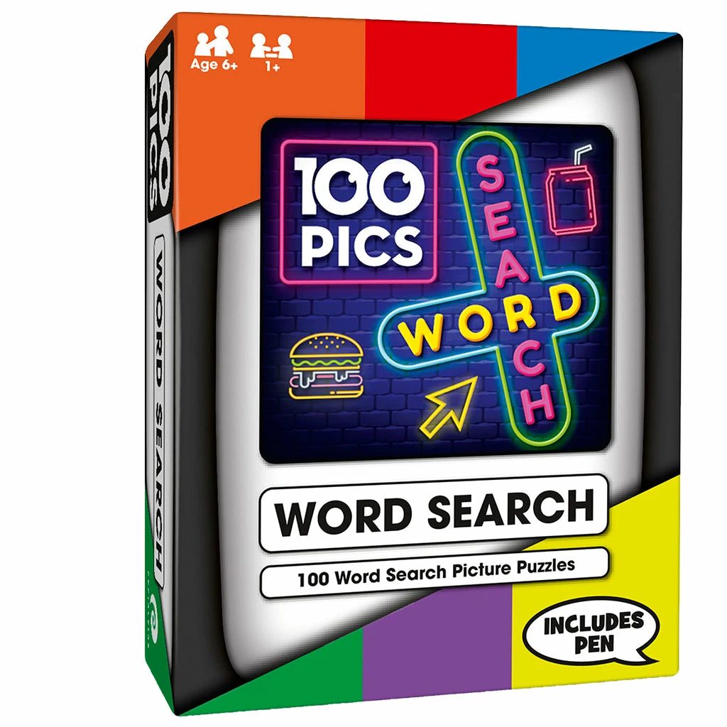 Poptacular 100 PICS Word Search Card Game 3 Poptacular 100 PICS Word Search Card Game