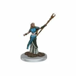 WIZKIDS Dungeons & Dragons: Icons Of The Realms Premium Figures W7 Female Elf Sorcerer Fantasy Miniatures