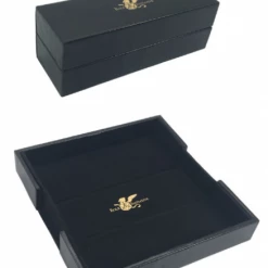 ROLE 4 INITIATIVE Dice Holder Dice Box & Rolling Tray: Luxury Faux Leather