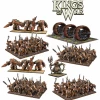 MANTIC ENTERTAINMENT Kings Of War 3rd Edition: Ratkin Mega Army Miniatures Miniature Games