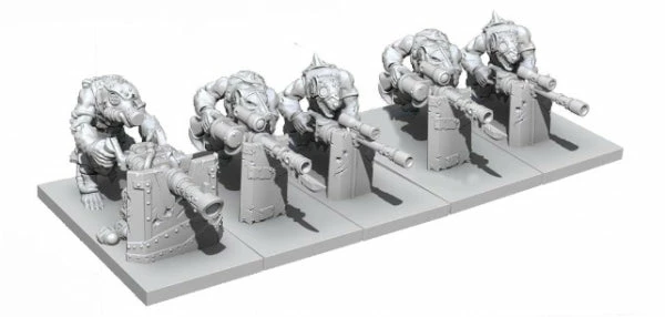 MANTIC ENTERTAINMENT Miniature Games Kings Of War 3rd Edition: Ratkin Clawshots Troop Miniatures 3 MANTIC ENTERTAINMENT Miniature Games Kings Of War 3rd Edition: Ratkin Clawshots Troop Miniatures