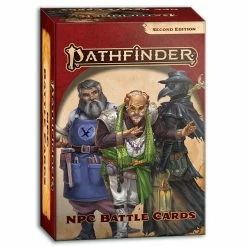PAIZO, INC. Pathfinder 2nd Edition: NPC Battles Cards RPG Accessories