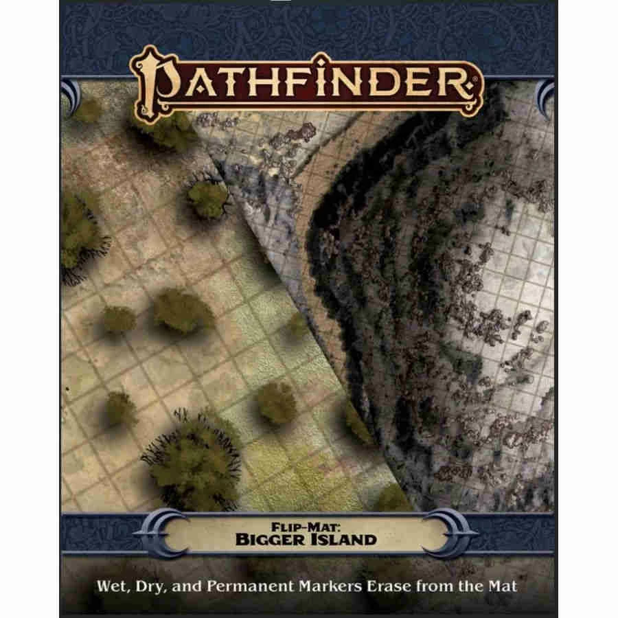 PAIZO, INC. Pathfinder RPG: Flip-Mat: Bigger Island 3 PAIZO, INC. Pathfinder RPG: Flip-Mat: Bigger Island