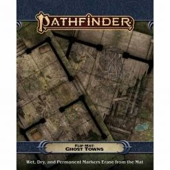 PAIZO, INC. Pathfinder RPG (2nd Edition): Flip Mat: Ghost Towns
