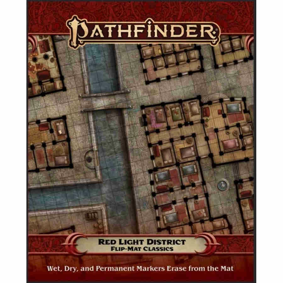 PAIZO, INC. Pathfinder 2nd Edition: Flip-Mat Classics: Red Light District 3 PAIZO, INC. Pathfinder 2nd Edition: Flip-Mat Classics: Red Light District