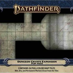 PAIZO, INC. Pathfinder RPG (2nd Edition): Flip Tiles: Dungeon Crypts Expansion [Pre-order]