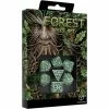 Q-WORKSHOP Dice Sets Forest: Tundra 7-PC Dice Set