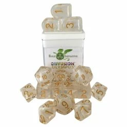 ROLE 4 INITIATIVE Diffusion Olympus With Arch'd4 & Balance'd20 15pcs Dice Set
