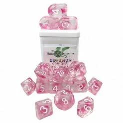 ROLE 4 INITIATIVE Diffusion Cherry Blossom: 15-Set Dice Dice Sets
