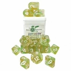 ROLE 4 INITIATIVE Diffusion Dragon's Hoard: 15-Set Dice Dice Sets