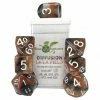 ROLE 4 INITIATIVE Dice Sets Diffusion Lava Field With Arch'd4 & Balance'd20 7pcs Dice Set