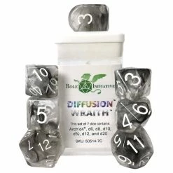 ROLE 4 INITIATIVE Diffusion Wraith: 7-Set Dice Dice Sets