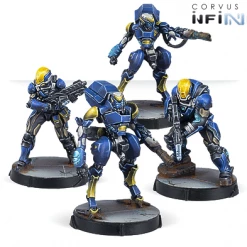 CORVUS BELLI Miniature Games Infinity: O-12 Raptor Boarding Squad Miniatures