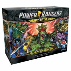 RENEGADE GAME STUDIOS Miniature Games Power Rangers - Heroes Of The Grid: Villain Pack #4 - A Dark Turn Board Game [Pre-order]