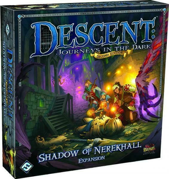 Fantasy Flight Games Descent: Journeys In The Dark 2nd Edition: Shadow Of Nerekhall Expansion 3 Fantasy Flight Games Descent: Journeys In The Dark 2nd Edition: Shadow Of Nerekhall Expansion