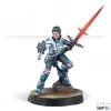 CORVUS BELLI Miniature Games Infinity: O-12 Shona Carano, Aristeia! Swordmaster (Submachine Gun) Miniatures