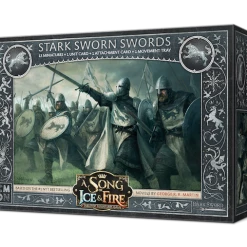 CMON A Song Of Ice & Fire: Stark Sworn Swords Expansion Miniatures Game Miniature Games