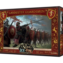 CMON A Song Of Ice & Fire: Lannister Guardsmen Expansion Miniatures Game Miniature Games