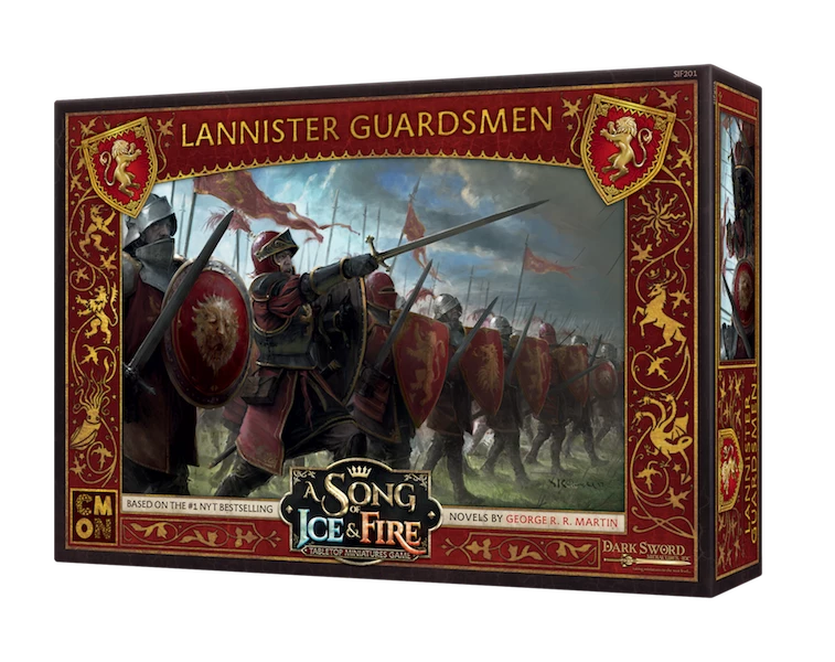 CMON A Song Of Ice & Fire: Lannister Guardsmen Expansion Miniatures Game Miniature Games 3 CMON A Song Of Ice & Fire: Lannister Guardsmen Expansion Miniatures Game Miniature Games