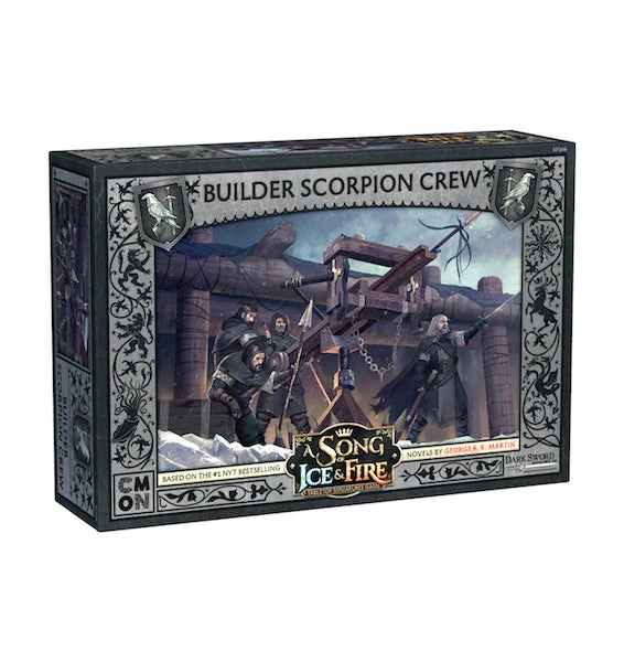 CMON Miniature Games A Song Of Ice & Fire: Night's Watch Builder Scorpion Crew Expansion Miniatures Game 3 CMON Miniature Games A Song Of Ice & Fire: Night's Watch Builder Scorpion Crew Expansion Miniatures Game