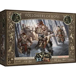 CMON Miniature Games A Song Of Ice & Fire: Free Folk Followers Of Bone Expansion Miniatures Game