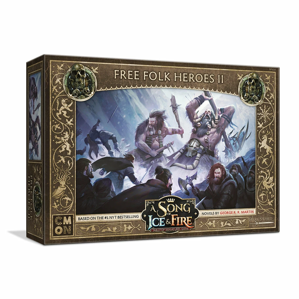 CMON Miniature Games A Song Of Ice And Fire: Free Folk Heroes #2 Miniatures 3 CMON Miniature Games A Song Of Ice And Fire: Free Folk Heroes #2 Miniatures