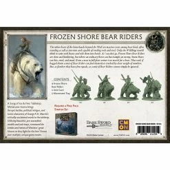 CMON Miniature Games A Song Of Ice And Fire: Free Folk Frozen Shore Bear Riders Miniatures Game 11 CMON Miniature Games A Song Of Ice And Fire: Free Folk Frozen Shore Bear Riders Miniatures Game