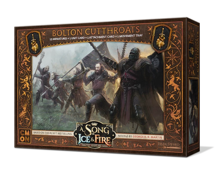 CMON A Song Of Ice & Fire: Bolton Cutthroats Expansion Miniatures Game Miniature Games 3 CMON A Song Of Ice & Fire: Bolton Cutthroats Expansion Miniatures Game Miniature Games