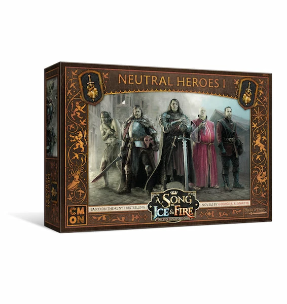 CMON A Song Of Ice & Fire: Neutral Heroes #1 Expansion Miniatures Game Miniature Games 3 CMON A Song Of Ice & Fire: Neutral Heroes #1 Expansion Miniatures Game Miniature Games