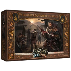 CMON Miniature Games A Song Of Ice & Fire: Neutral Stormcrow Mercenaries Expansion Miniatures Game