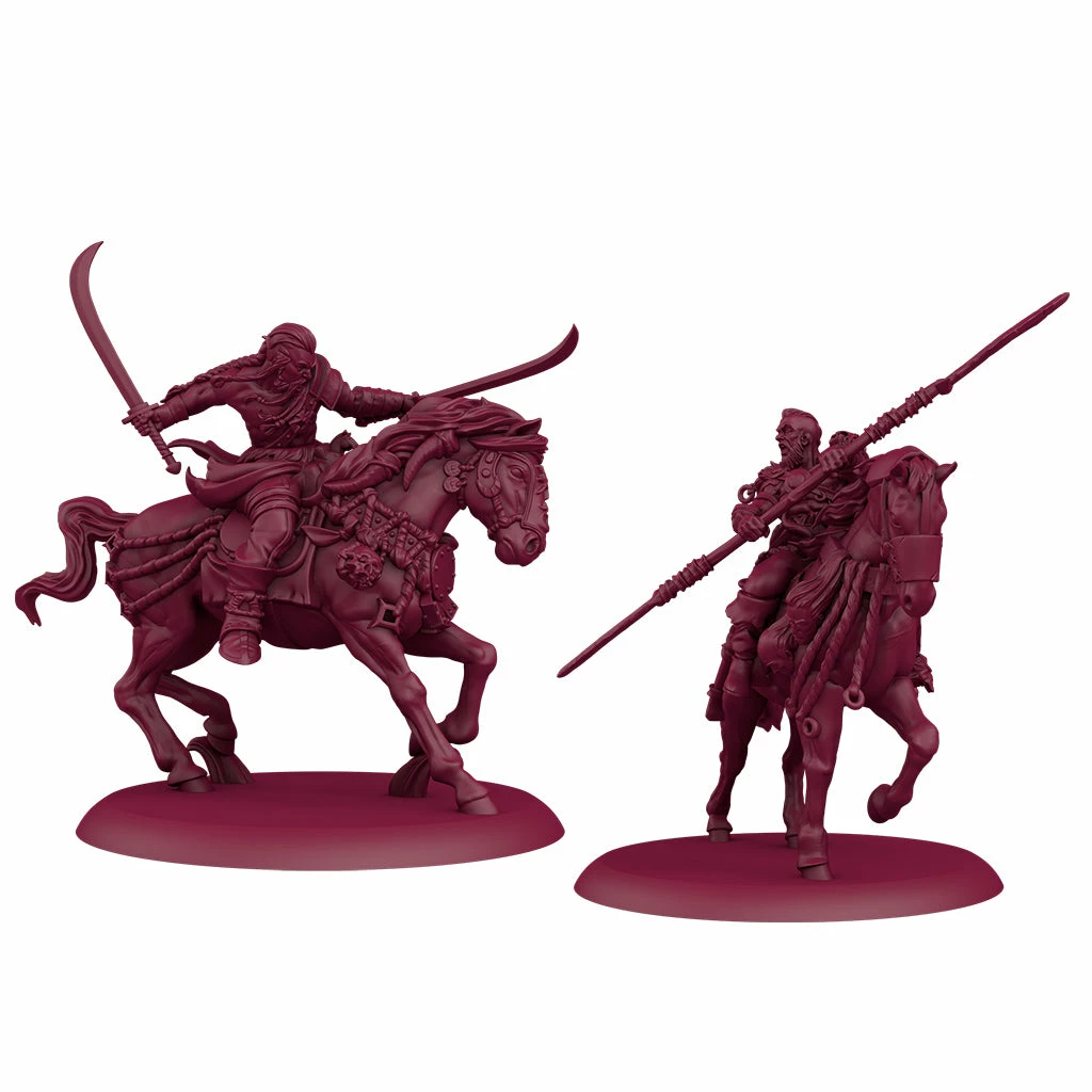 CMON Miniature Games A Song Of Ice And Fire: Targaryen Heroes 2 Miniatures 4 CMON Miniature Games A Song Of Ice And Fire: Targaryen Heroes 2 Miniatures