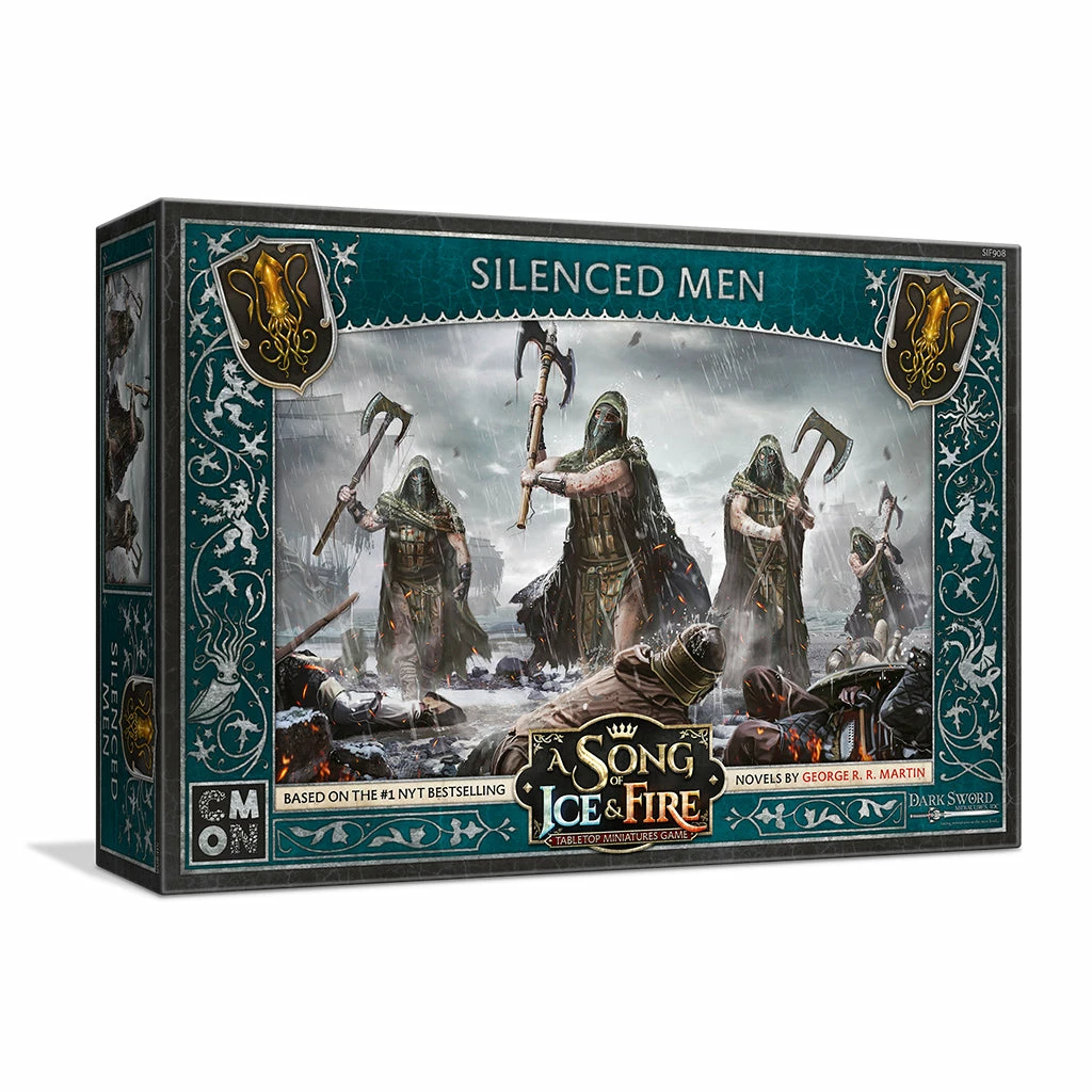 CMON A Song Of Ice And Fire: Silenced Men Miniatures Miniature Games 3 CMON A Song Of Ice And Fire: Silenced Men Miniatures Miniature Games