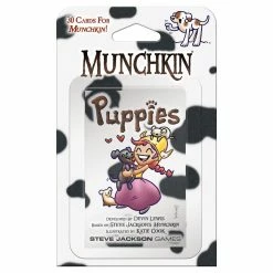 STEVE JACKSON GAMES Non-Collectible Card Games Munchkin: Puppies (Blister Pack) Card Game