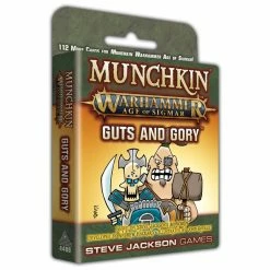STEVE JACKSON GAMES Non-Collectible Card Games Munchkin: Warhammer Age Of Sigmar - Guts And Gory Card Game